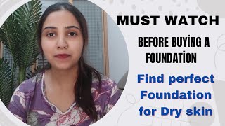 how to find perfect foundation for Dry skin 3 Dry Skin Foundation Mistakes Youre Making Right Now [upl. by Anaihk26]