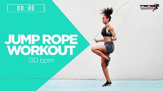 60Minute Jump Rope Workout 130 bpm32 count [upl. by Xuaegram]