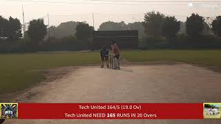 Live Cricket Match  Jhilmil Cricket Club vs Tech United  10Nov24 1200 PM 20 overs  BILATERAL 3 [upl. by Hardy334]