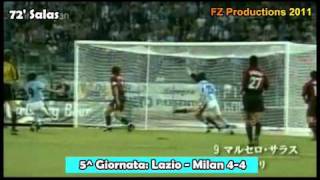 Road to Scudetto  19992000  Tutti i gol della Lazio girone di andata [upl. by Hortense]