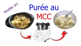 Recette Purée  Ecrasé de pommes de terre au Monsieur Cuisine Connect MCC [upl. by Cyprus133]