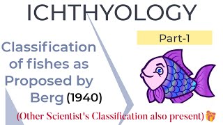 Part12 Classification of Fishes as Proposed by LSBerg1940 IchthyologyMscBsc [upl. by Bent266]