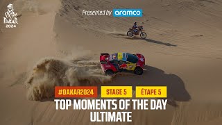 Ultimate Top moments  Stage 5  Dakar2025 [upl. by Laefar932]