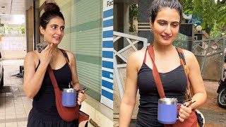 Fatima Sana Shaikh Spotted At Bandra [upl. by Eidaj]