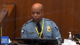 Minneapolis Police Chief Arradondo testifies on use of force policy at the Derek Chauvin trial [upl. by Ahsilla246]