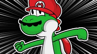 Yoshi BECOMES Mario [upl. by Pennington]