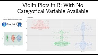 Violin Plots in R with no categorical variables available [upl. by Ientruoc834]