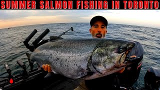 Summer Salmon Fishing in Toronto [upl. by Airla]