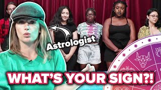 Astrologers Guess Peoples Zodiac Signs Out Of A Lineup • Part 1 [upl. by Gora]