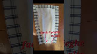 TUTORIAL ASCIUGAMANI DA FORNO lacreativa50gmailcom [upl. by Aryc]