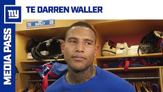 Darren Waller on Hamstring Injury  New York Giants [upl. by Blanchette]