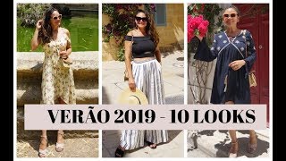 TENDÊNCIAS VERÃO 2019  10 LOOKS PARA USAR JÁ [upl. by Schlesinger]