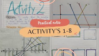 Practical Notes Maths class 12th Activity 18 practical class12th [upl. by Anerev21]