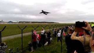 C5 Galaxy TAKEOFF at EPGD Gdansk Airport 20160526 [upl. by Yhtir]