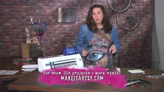 Learn how to decorate with foils on Make It Artsy with Julie Fei Fan Balzer 2042 [upl. by Pendleton]