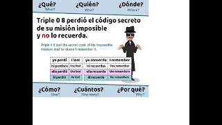 Spanish 3  Lesson 31  Interact a story 2  Day [upl. by Attennaj]