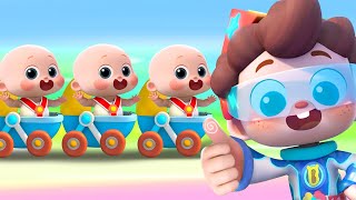 Lets Buckle Up Song  Seatbelt Safety Song  Nursery Rhymes amp Kids Songs  BabyBus [upl. by Akinek394]