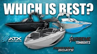 ATX vs SUPREME vs MOOMBA The Ultimate Boat Test [upl. by Alexia451]