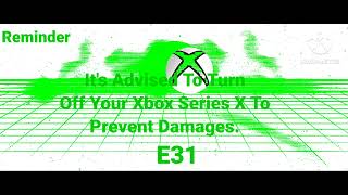 Xbox Series X Anti Piracy amp Overheating Screen [upl. by Aurea]