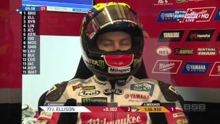 British Superbikes 2015 Round 10 Assen Qualifying [upl. by Denyse]