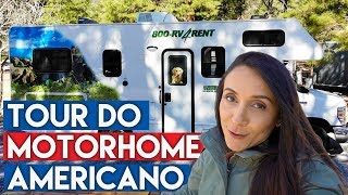 TOUR DO MOTORHOME AMERICANO  Travel and Share  Romulo e Mirella [upl. by Zetnwahs460]