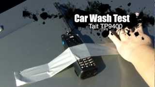 Tait Tough Radio goes through a car wash [upl. by Yelsna]