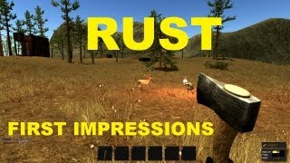 Rust  Alpha Gameplay  First Impressions [upl. by Nosyk318]