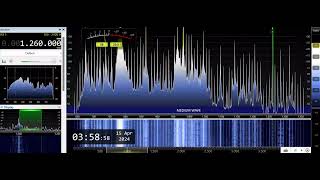 DZELLucena City Philippines 1260kHz 41424 1957UTC  National Anthem amp Opening Announcement [upl. by Brad]