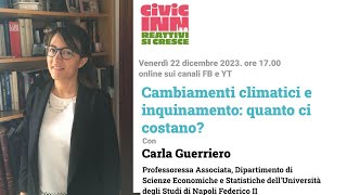 Cambiamenti climatici e inquinamento quanto ci costano [upl. by Htenay]