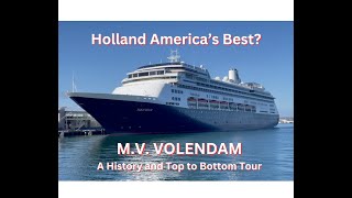 VOLENDAM Decked A Top To Bottom Tour Of Holland Americas Oldest Ship [upl. by Ebner]