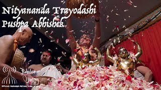 Nityananda Trayodashi 2018 PUSHPA ABHISHEK Kirtan by Jahnavi and Amala [upl. by Affra68]