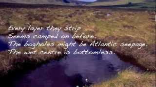 Bogland by Seamus Heaney [upl. by Assenab]