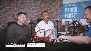 Professional Plumber Podcast l Episode 111 l Novopress and SANHA [upl. by Rogerg736]