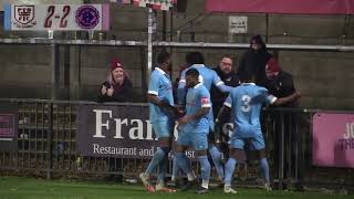 HIGHLIGHTS  Dulwich Hamlet 22 Potters Bar Town [upl. by Aihsilat]