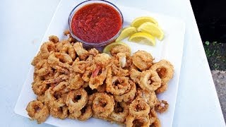 Fried Calamari Recipe [upl. by Way]