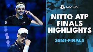 Zverev Takes On Fritz Sinner Battles Ruud  Nitto ATP Finals 2024 Highlights SemiFinals [upl. by Abehsat]