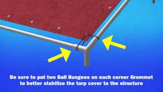 How to Assemble a Tarp Tent Fast amp Easy  Instructional Video [upl. by Lucey]