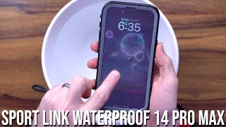 SportLink Waterproof iPhone 14 Pro Max Case [upl. by Auj946]