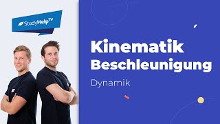 Beschleunigung berechnen  Kinematische Grundgrößen als Funktion der Zeit  StudyHelpTV [upl. by Seadon]