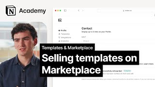 Selling Notion templates on Marketplace [upl. by Oisinoid291]