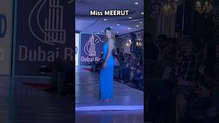 Miss meerut 3rd model outfit 😍  model outfit fashion dress [upl. by Nyllaf]