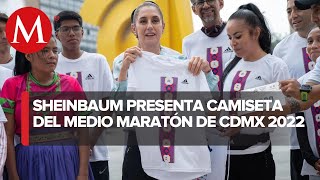 Vengan a echar porras Sheinbaum dará banderazo de salida en Medio Maratón de CdMx [upl. by Kantor]