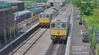 WSR  Williton Camera 1 West Somerset Railway Somerset UK  Railcam LIVE [upl. by Enyedy]