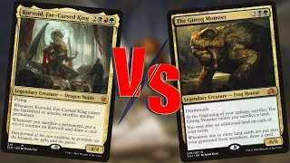 Korvold Vs Gitrog 1v1 EDHCMDR Gameplay [upl. by Ailegra]