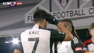 Raul Jimenez Goal Fulham vs Nottingham Forest 50  All Goals and Extended Highlights [upl. by Aryhs843]