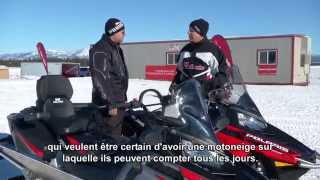 Ams  Action moteur sport  Motoneige  La gamme Polaris 2015 [upl. by Nnad]