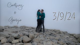 Vlog 170 Proposal On Scafell Pike  The Lake District [upl. by Einaeg]