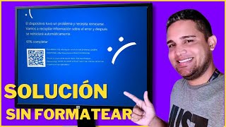 Repara ERROR de Inicio en Windows 10 SOLUCIÓN sin Formatear PC  Pantalla Azul [upl. by Vaas]