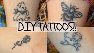 Our Tattoos  Meanings stick amp poke [upl. by Lepper]