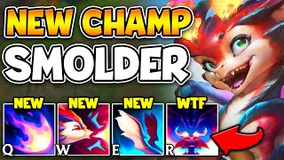 SMOLDER THE COOLEST CHAMPION RIOT HAS EVER RELEASED HES SO BROKEN [upl. by Eseila]